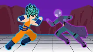 Goku vs Hit (Dragon Ball Super) | Stick Nodes