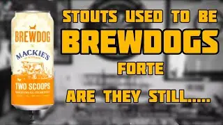 Два шарика мороженого Honeycombe Ice Cream Stout 7% - Brewdog X Mackies - отзыв № 2148
