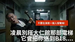 在台北，有一部電梯可以直通地獄，還有一幅畫會讓你失去理智，兩篇關於大仁館的恐怖故事!｜凶宅料理師｜鬼故事｜怪談｜睡前恐怖故事｜都市怪談
