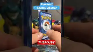 💦MANAPHY CROWN ZENITH💦 #pokemon #shorts #crownzenith #manaphy #pok&eacute;mon #pokemonshorts #pokemontcg