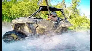 Polaris RZR's Trail Riding Up North -  RZR XP Turbo + RZR XP 1000 - SXS/UTV's Offroading