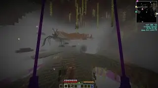 Minecraft: Arthropod Phobia Expansions PRE-5.0 - Arachnoid Trisector full boss fight (no comments)