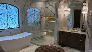 Before & After Luxury Master Bathroom Renovation | The Woodlands, TX