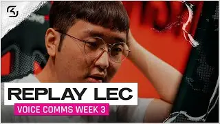 REPLAY: SK vs G2 & VIT Voice Comms | SK LEC SUMMER W3