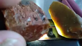 Cambodia yellow jadeite & painite stones (suspected)