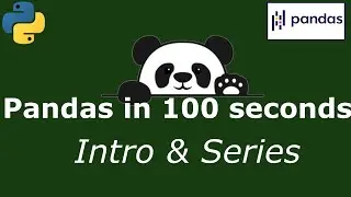 Python Pandas Tutorial for Absolute Beginners - #1 Intro & Series