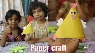 DIY Chicken Paper |Old MacDonald Had a Farms | Instructions On How To Fold A Chicken With Paper