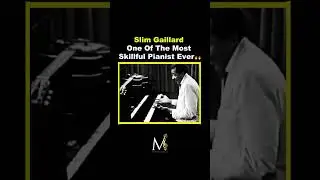 Slim Gaillard's Piano Skills Are Insane #piano #pianist #shorts