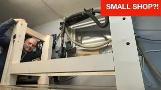 Is a Benchcrafted Roubo Even Possible to Build in a Small Shop? Base Build!