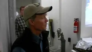 WG0AT (Steve Galchutt) explains his call sign and goats to the Colorado QRP Club