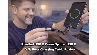 🔌 KiwiBird USB C Power Splitter USB C Y Splitter Charging Cable Review &ndash; Worth It? 🔌