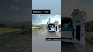 Flashback Friday - Colorado #colorado #vanlife #travel