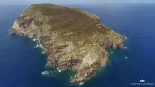 Isola di Basiluzzo - Isole Eolie - Ripresa con Drone