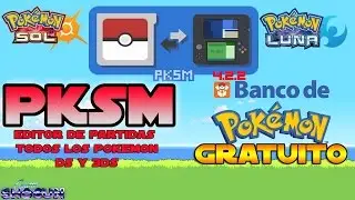PKSM POKESAV + BANCO DE POKEMON GRATUITO Y TODOS LOS REGALOS MISTERIOSOS