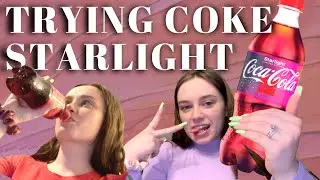 Trying the NEW Coke Starlight Limited Edition Space Flavored | Also a vlog