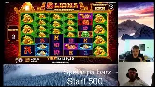 Insane Max win on 5 lions megaways!