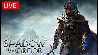 Live#Hunt the orcs Slayer#Shadow of Mordor#Pt3#Chilling stream#support#1k Subscribe please