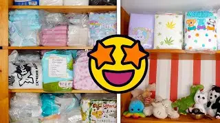 Geheimer Windelschrank: Ich zeige meinen KOMPLETTEN Vorrat!