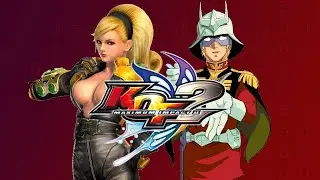 I'LL GO GAY FOR THIS MAN! (NO PAUSE) | Lien Neville as Char Aznable | KOF Maximum Impact 2 #Shorts