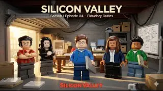 Silicon Valley S01E04 in LEGO Minifigure Style 🧱💻 &ldquo;Fiduciary Duties&rdquo;