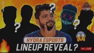 Hydra New lineup Reveal 😲 for Alpha clacher #hydra #dynamogaming #alpha