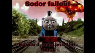 Edward escapes the blast ( sodor fallout) español