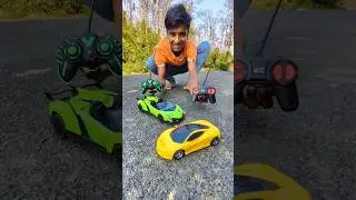 Rc Lamborghini Mini Car Vs Rc Racing Car Review Test