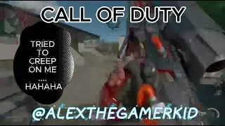 Call Of Duty 7 - This Guy Tried To Be Sneaky LOL