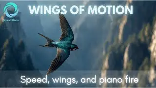 Wings of Motion &mdash; Fast Virtuoso Piano Over Birds & Aerial Landscapes