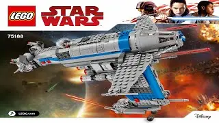 LEGO instructions - Star Wars - 75188 - Resistance Bomber
