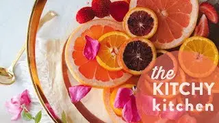 Berry Citrus Ros&eacute; Punch with Glad // The Kitchy Kitchen