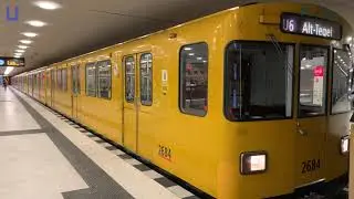 F79U-Einheit 2684 auf der U6 (2021) - U-Bahn Berlin