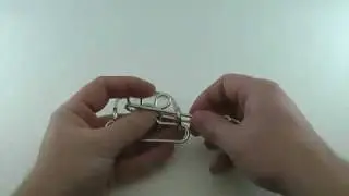 Solution for Beetle Bug from Puzzle Master Wire Puzzles