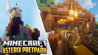 ASTERIX & OBELIX PRETPARK in Frankrijk - Minecraft Parc Asterix #1