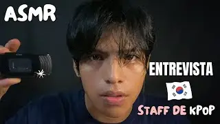 ASMR | Te ENTREVISTO para ser staff de K-POP | roleplay con teclado