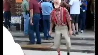 ORIGINAL Cool old man dancing, Granpa Shufflin'.  Exclusive!