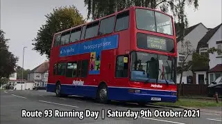 Route 93 Running Day - A Summary | Saturday 9th October 2021
