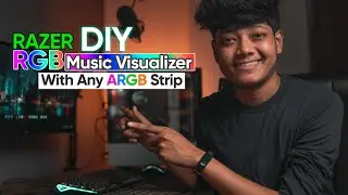 DIY Music Visualizer With RGB LED Strip | RGB Led Strip Synced With Razer Audio Visualizer 2020 !!
