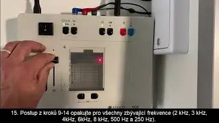 Pracovn&iacute; postup audiometrie