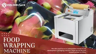 WIN WIN PACK Dragon Fruit Cling Film Wrapping Machine | 11 Packs per Minute | Automatic Wrapping