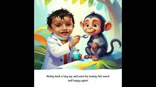 🐒 Magical Zoo Adventure | Personalized Story Book Gift for Children 🎁