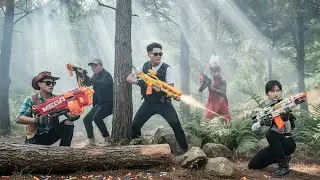 LTT Nerf War: Миссия элитных бойцов SEAL X по разоблачению преступления Повелителя Призраков!