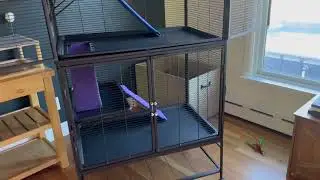 Клетка для мелких животных Garvee, высота 64 дюйма, клетка класса люкс для хорьков, 4-ярусная бол...