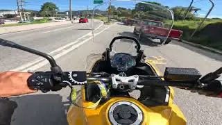 LEVEI a  TIGER 800 Sport pra fazer a PRIMEIRA REVIS&Atilde;O na TRIUMPH 🔥🔥