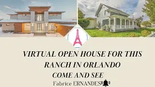Virtual Open House for this Ranch in Orlando. Come and see || Fabrice ERNANDES