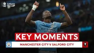 Manchester City v Salford City | Key Moments | Fourth Round | Emirates FA Cup 2025-26