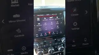 Turn off the park assist braking on Ram 1500 Laramie