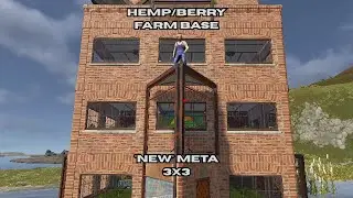 The *New* Meta Medium Farm Base for Rust | Vending, Quick access loot & More! (Solo/Duo)