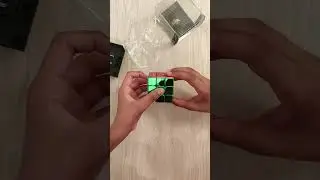 ASMR Unboxing of Metallic 3x3 Cube #shorts  #rubikscube #asmr