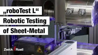 ISO 6892-1 / ISO 10113 (r-Value)100 kN Tensile Test on Metals with Optical Strain